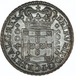 Portugal D. Pedro II Cruzado 1705